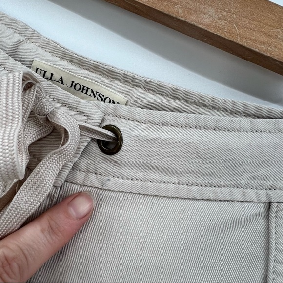 Ulla Johnson Edris Pant Cargo Pant Jogger Zip Ankle Pant in Neutral Size 4 - Picture 14 of 15
